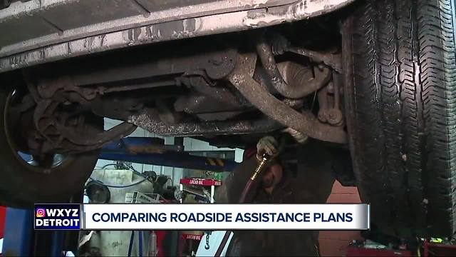 Comparing roadside assistance plans