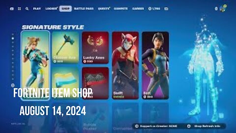 Fortnite Item Shop|August 14, 2024