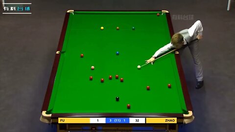 Zhao @ Xintong, a talented snooker player, is so awesome