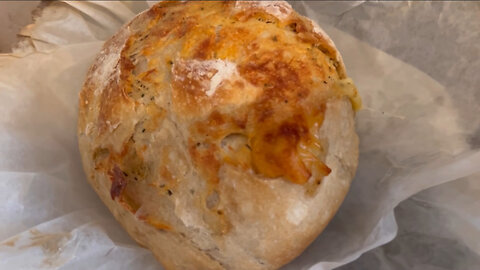 Cheesy herb (garlic) bread!!!