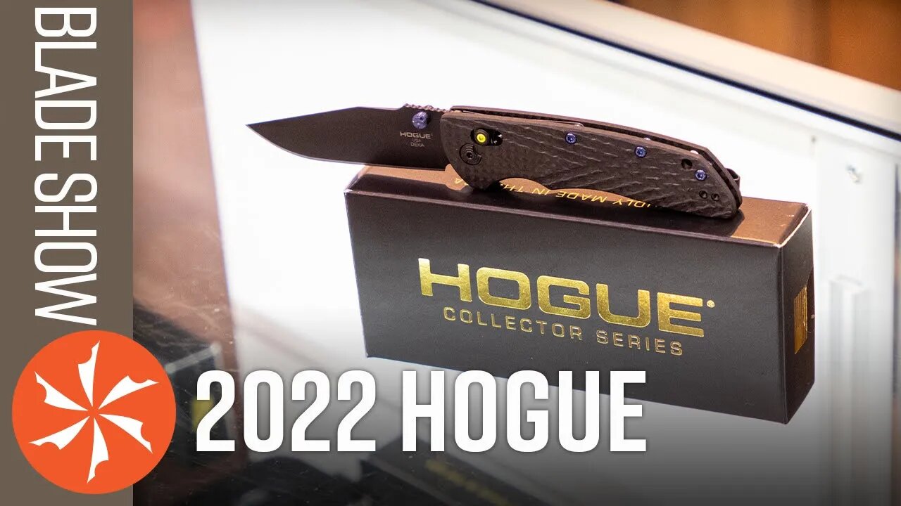 New Hogue Knives at Blade Show 2022 - KnifeCenter.com