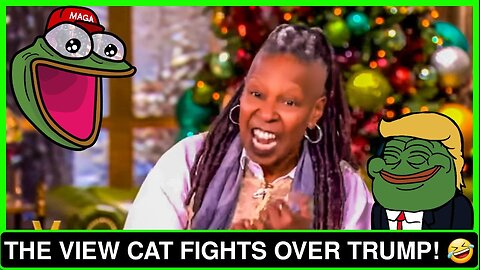 THE WOMAN OF THE VIEW CATFIGHT OVER TRUMP. THEY'RE IN PANIC!