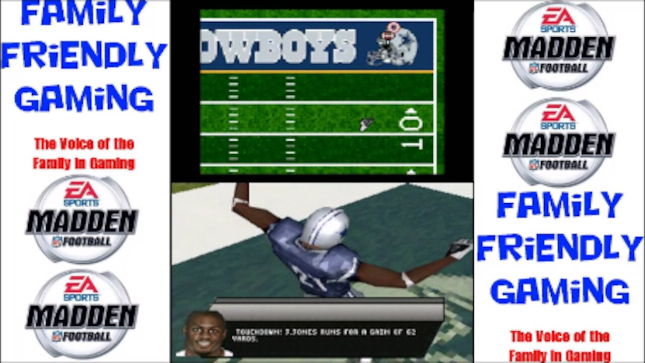 Madden NFL 08 DS Buccaneers vs Cowboys Part 2