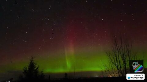 Northern Lights at the Straits of Michigan pt 3