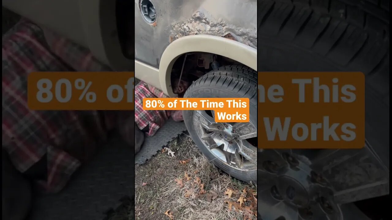 How to get a Stuck wheel off 100% of the time guaranteed!!!!