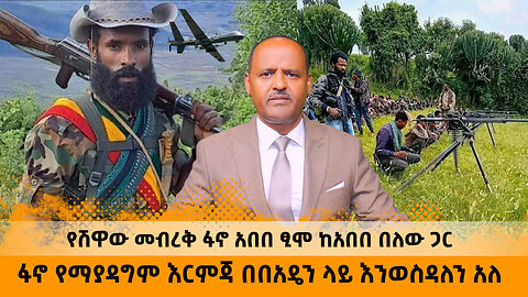 ፋኖ በበአዴን ላይ የማያዳገም እርምጃ እንወስዳለን አለ የሽዋው መብረቅ ፋኖ አበበ ፂሞ ከ አበበ በለው ጋር