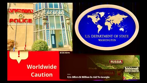 Worldwide Caution Terrorist Threat Batumi Georgia Police Chief Ignores USA State Department Warning