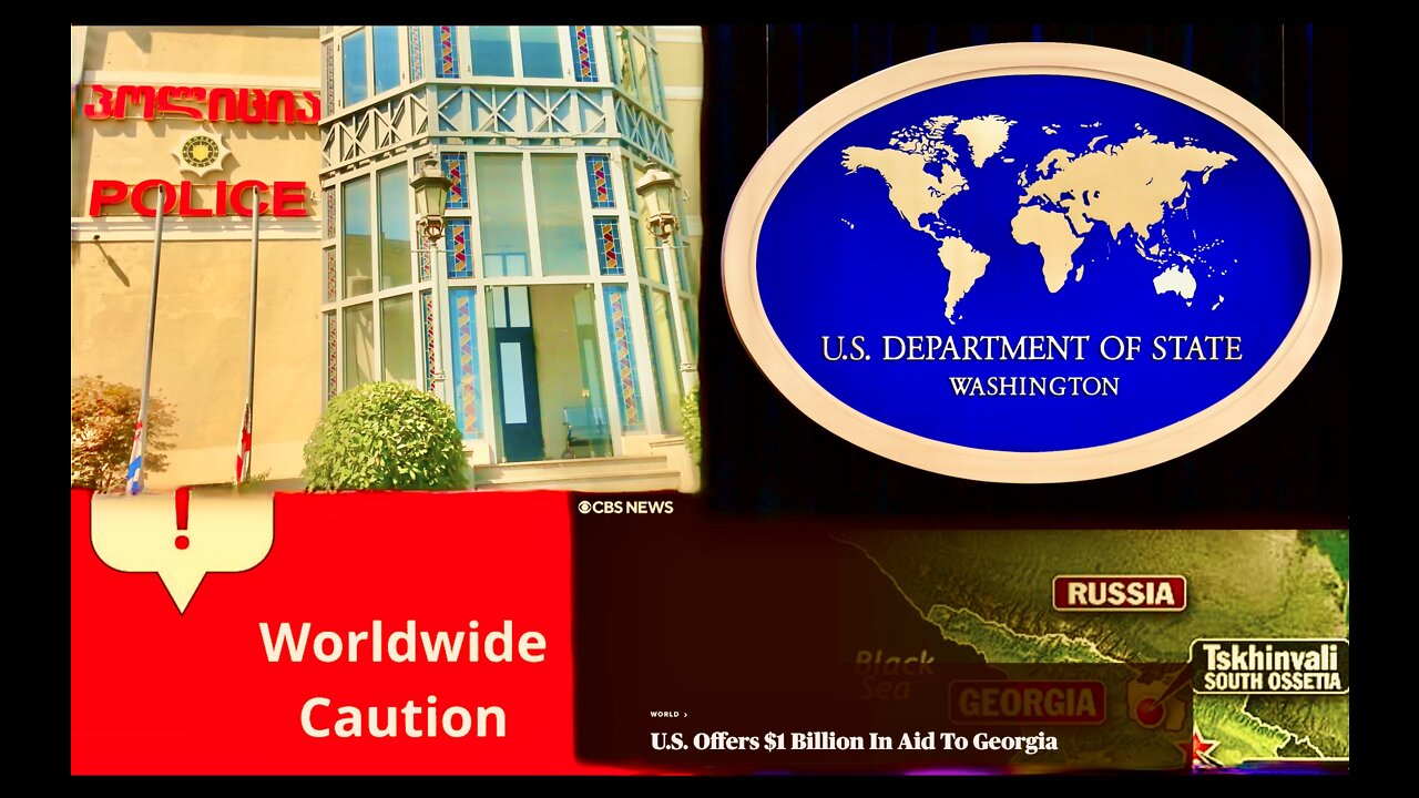 Worldwide Caution Terrorist Threat Batumi Georgia Police Chief Ignores USA State Department Warning