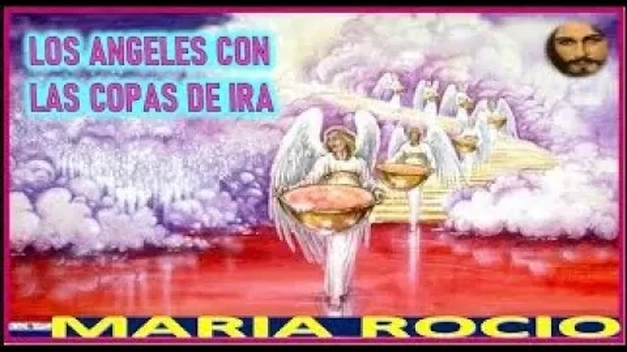 LOS ANGELES CON LAS COPAS DE LA IRA MENSAJE DE JESUCRISTO REY A MARIA ROCIO