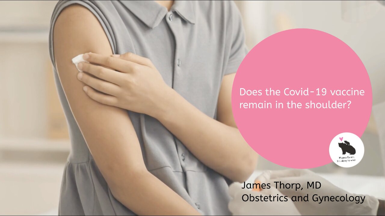 Does the Covid-19 vaccine remain in the shoulder?