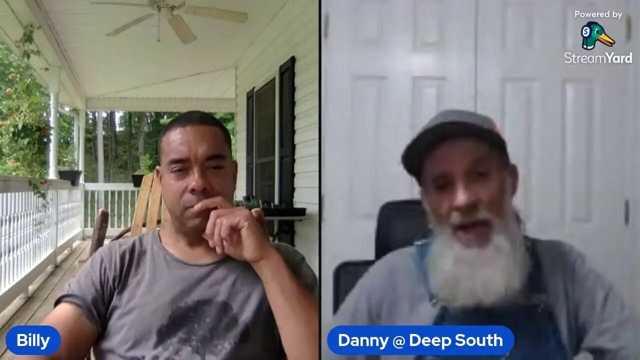 Live w/ Danny from Deep South Homestead!