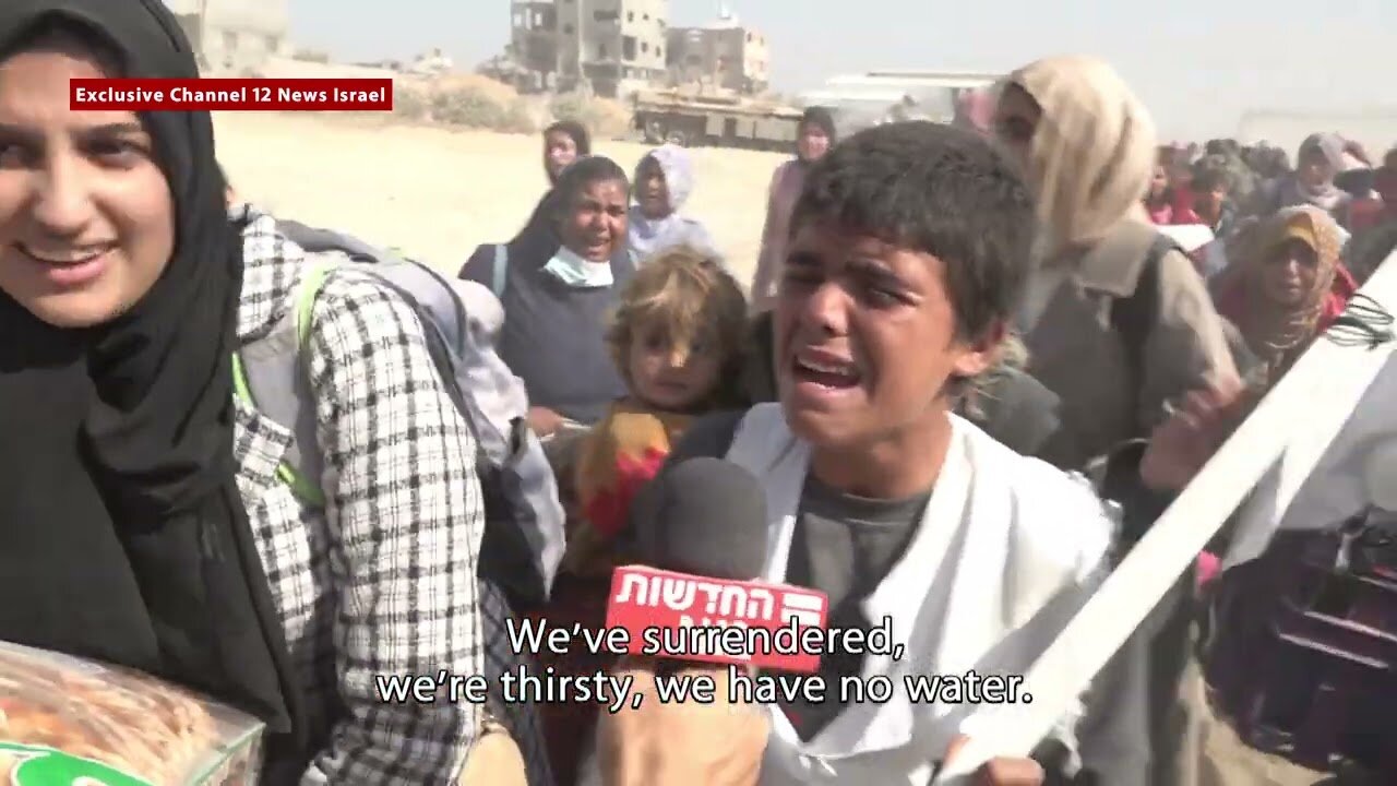 'Hamas Hurt Us, Killed us': Unfiltered Gazans Speak Out" (SUBTITLED)