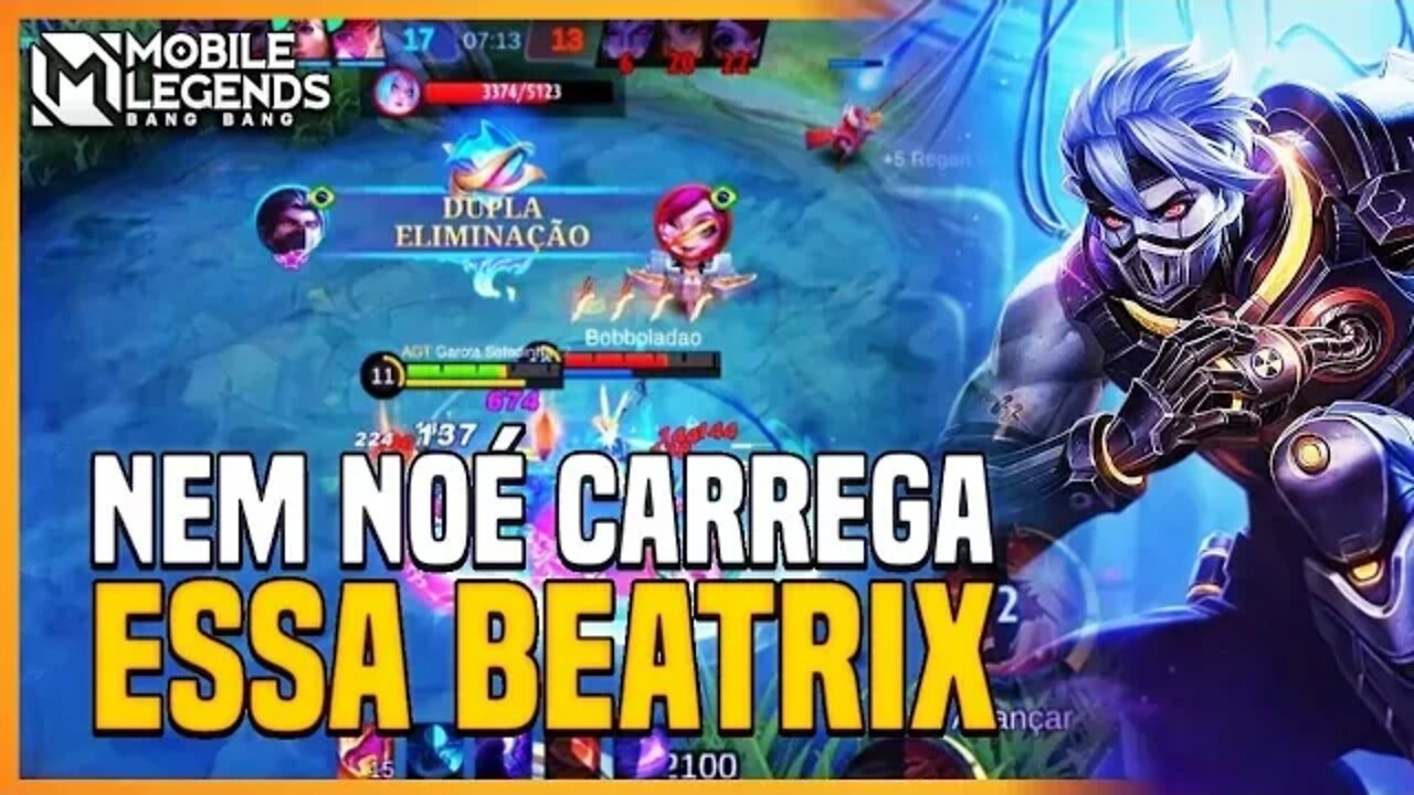 Essa é a PIOR BEATRIX que já vi na VIDA | ME AFUNDOU!! | MLBB