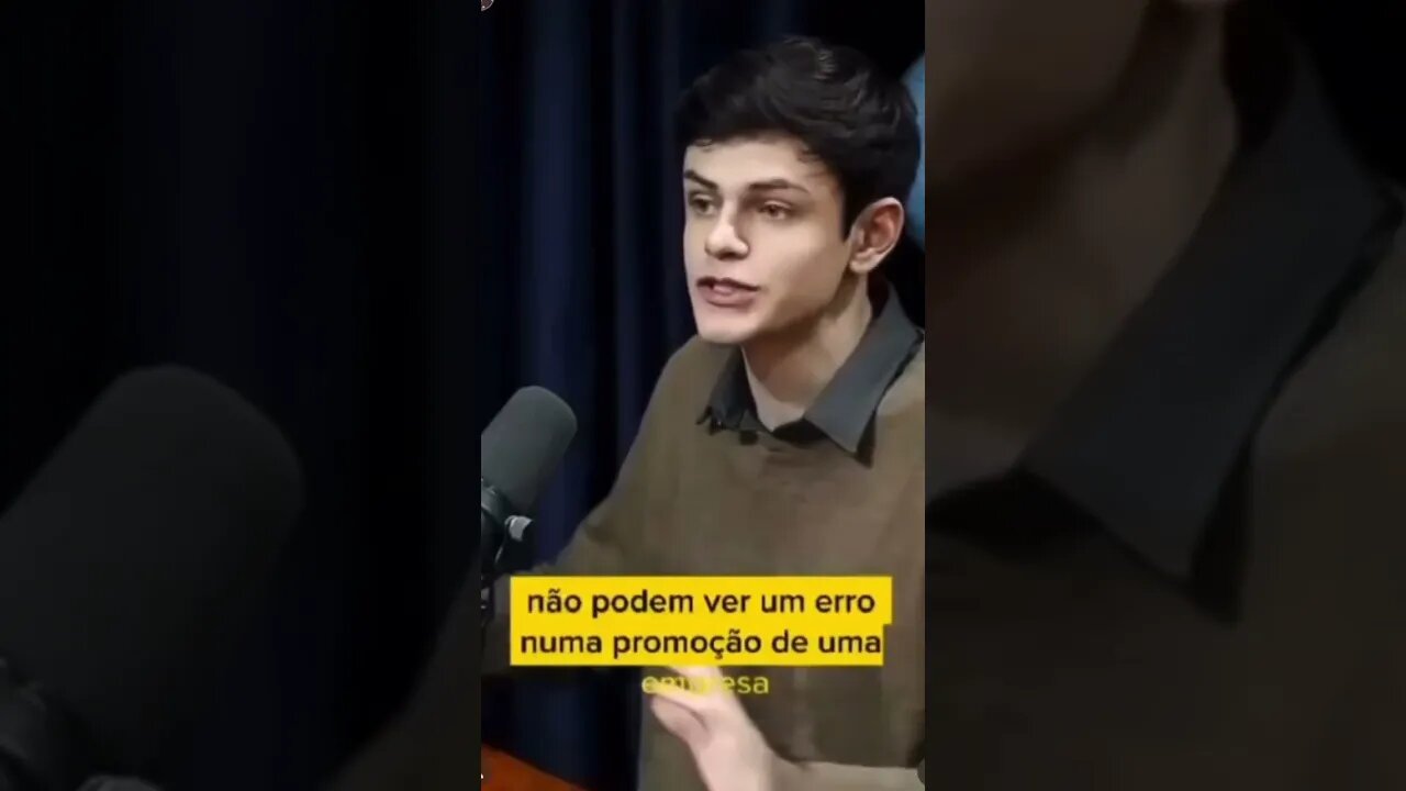 Infelizmente ele está certo.