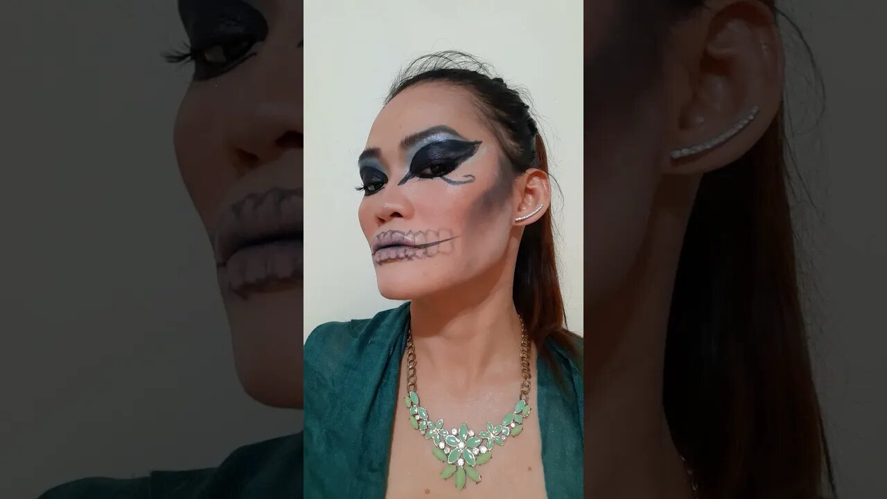 Pharoah Skull Makeup