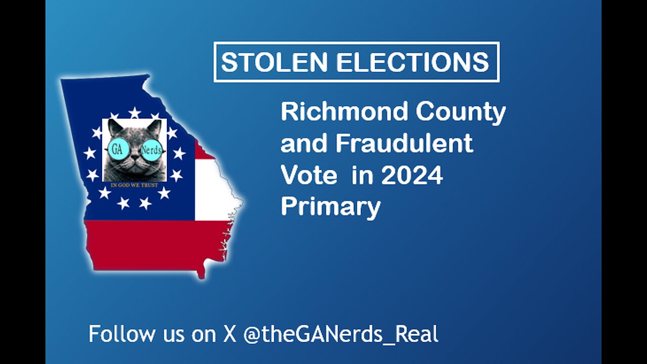 Another Fraudulent Primary Vote in Richmond County