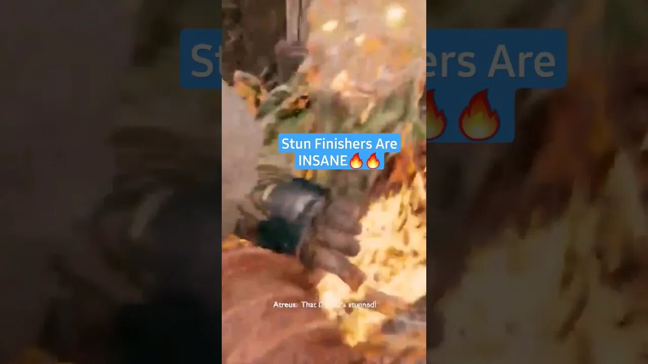 Kratos Stun Finishers are OP in God Of War #shorts #godofwargameplay #godofwar