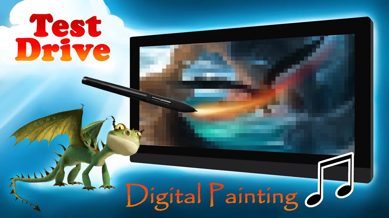 Test Drive | HOW TO TRAIN YOUR DRAGON | Digital Art and Music