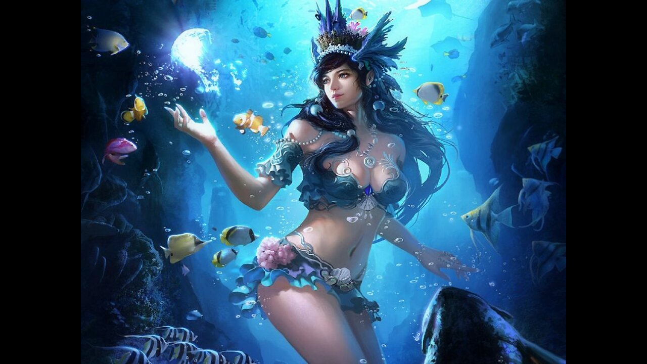 Water fish fantasy girls...🐟