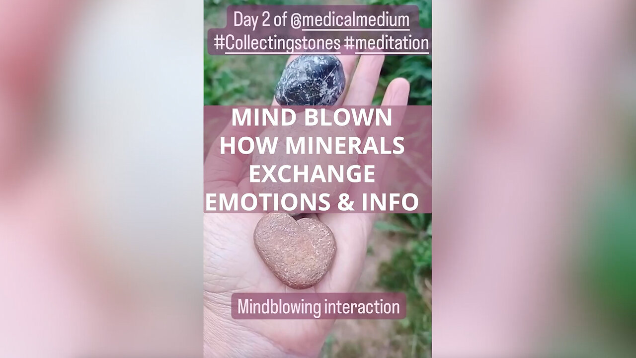 Mind Blown How Minerals Exchange Emotions & Info - Repost from spirit_of_vegan_happiness