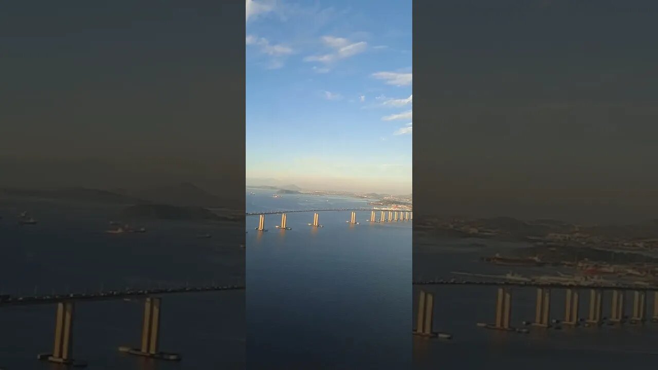 PONTE RIO NITERÓI, RJ - VISTA AÉREA. 🇧🇷