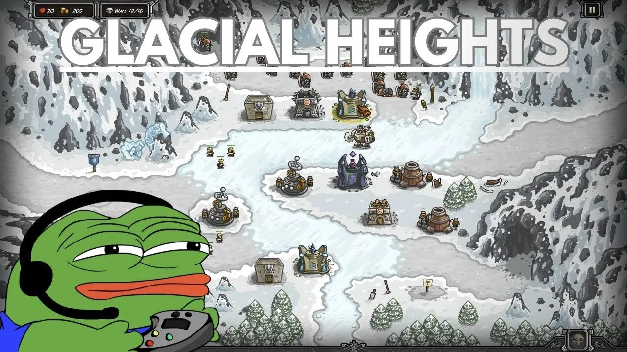 Kingdom Rush How To Beat All Levels -Glacial Heights - Mastering Kingdom Rush Tactics Tower Defense