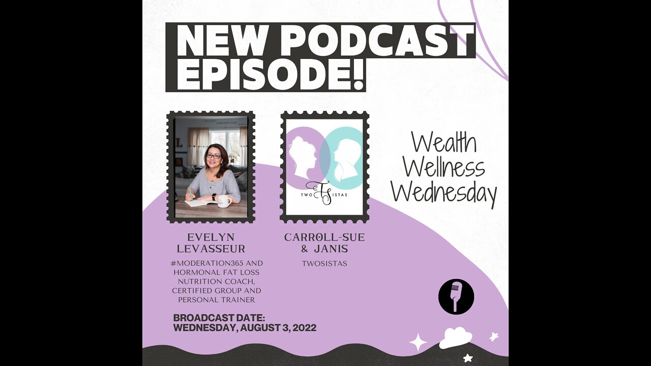 08.03.22 - TwoSistas - WealthWellnessWednesday with Evelyn LeVasseur