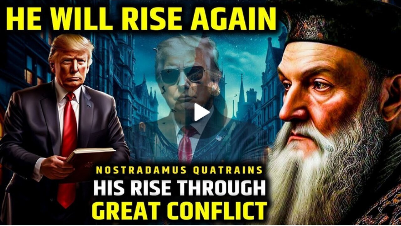 NOSTRADAMUS PREDICTION FOR TRUMP_HE WILL RISE AGAIN