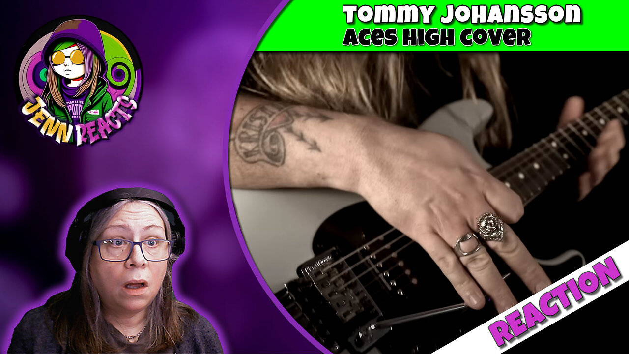 Tommy Johansson - Aces High (Iron Maiden) - Reaction