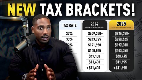 IRS Releases New Inflation-Adjusted Tax Brackets for 2025 | What This Means for YOU