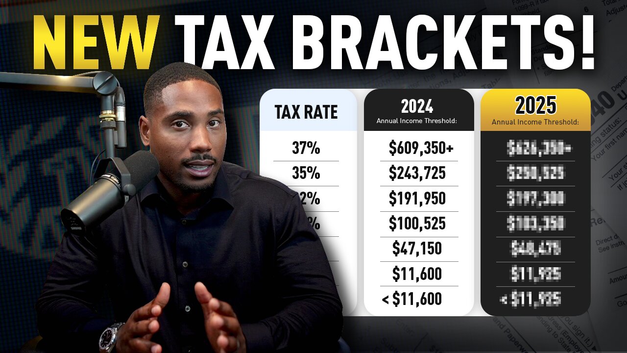 IRS Releases New Inflation-Adjusted Tax Brackets for 2025 | What This Means for YOU