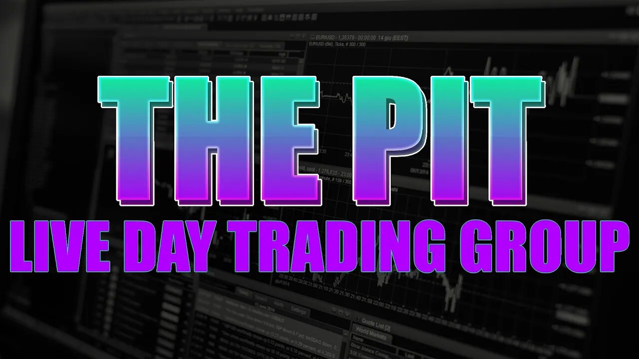 Live Day Trading - Futures Live Stream - The Pit Futures Trading