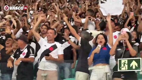 Bahia x Vasco - Gol do Vegetti visto de trás do gol