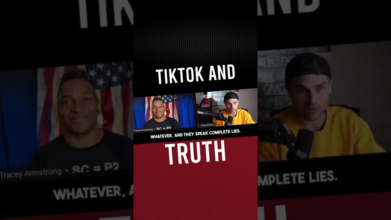 TikTok & Truth with @acraigbrown #shorts