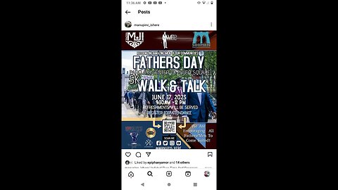 Fathers Day Walk and Talk 2023 with NYC MAYOR ERIC ADAMS MANUPINC 500 BLACK MEN 6/17/23