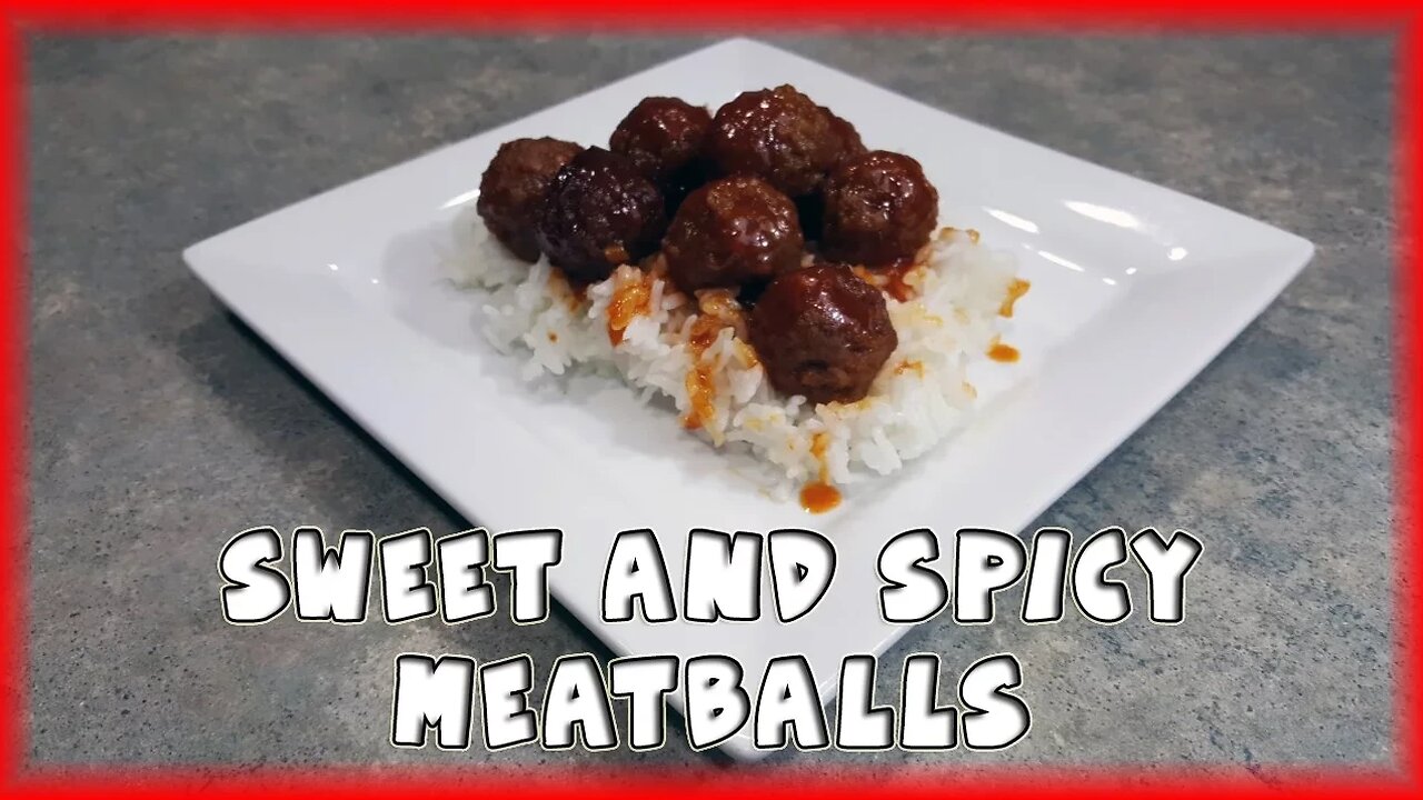 Slow Cooker Sweet and Spicy Meatballs