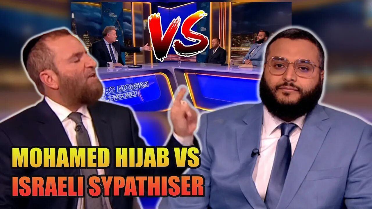 Mohammed Hijab vs Jewish rabbi on Piers Morgan uncensored review