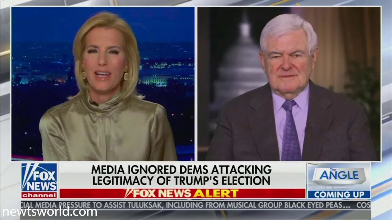 Newt Gingrich on Fox News Channel's The Ingraham Angle | February 10, 2021