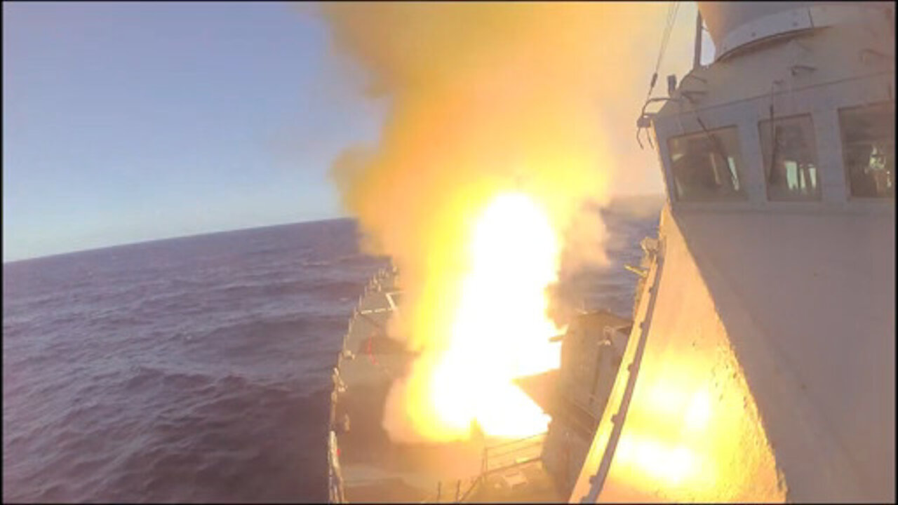 USS Donald Cook SM2 Missile Shoot JW 20-2