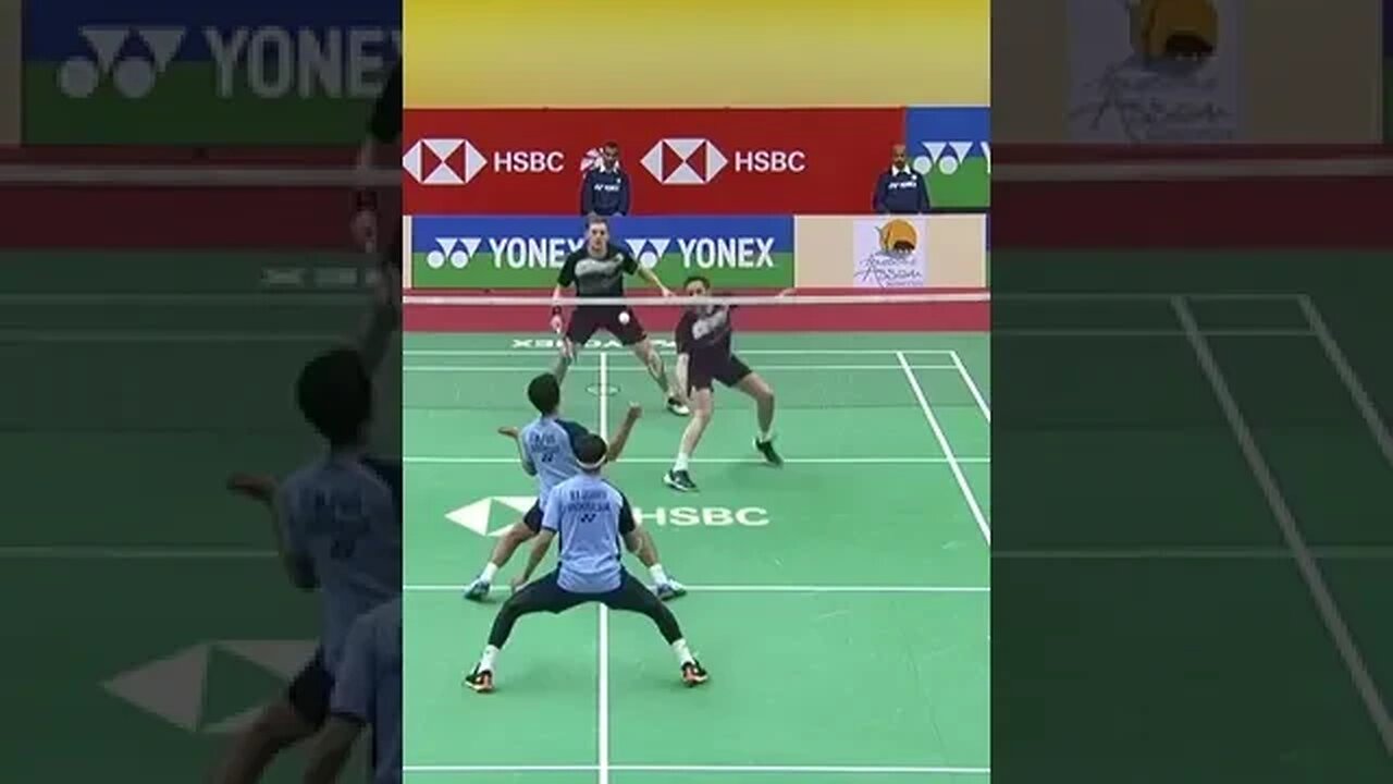 Lamsfuss/Seidel vs Alfian/Ardianto - India Open 2023 #shorts