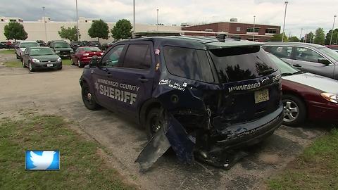 Neenah man faces 4th OWI after crashing into squad car