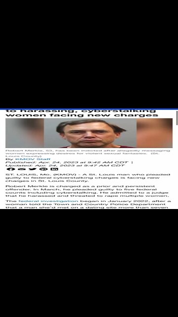 Man Charged with Cyber Stalking Facing Federal Charges