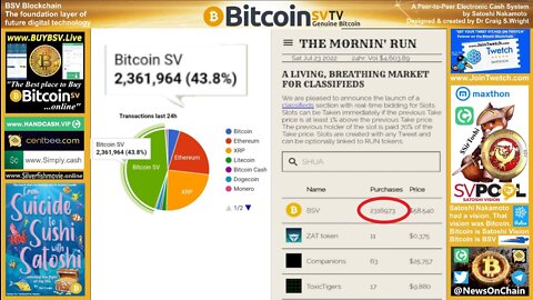 Purchases of BSV over 24hrs breaks 2 MILLION!!!