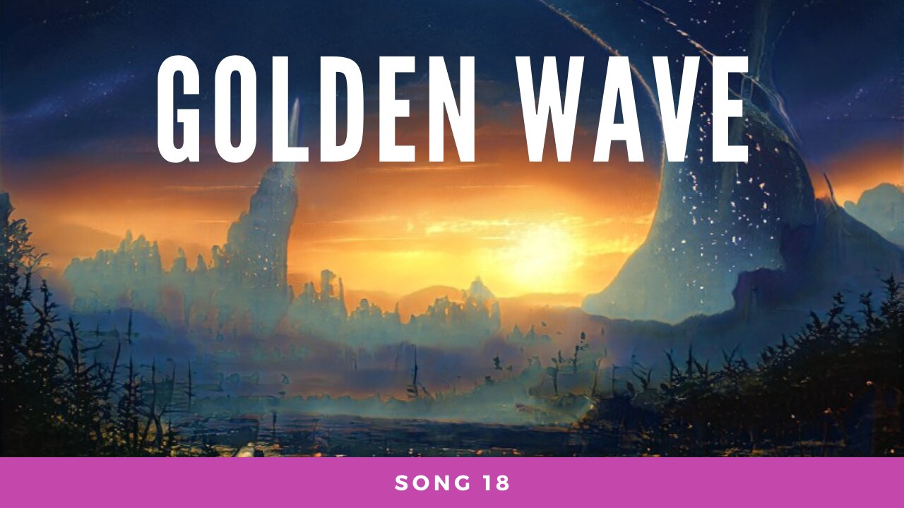 Golden Wave (song 18, piano, ragtime music)