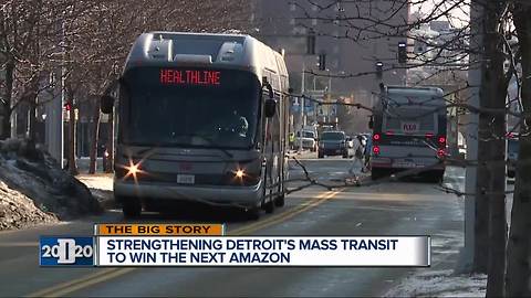 Strengthening Detroit's mass transit to win the next Amazon