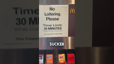 McDonalds: GET OUT and take your Kids😂👎🏻 #shorts #funny
