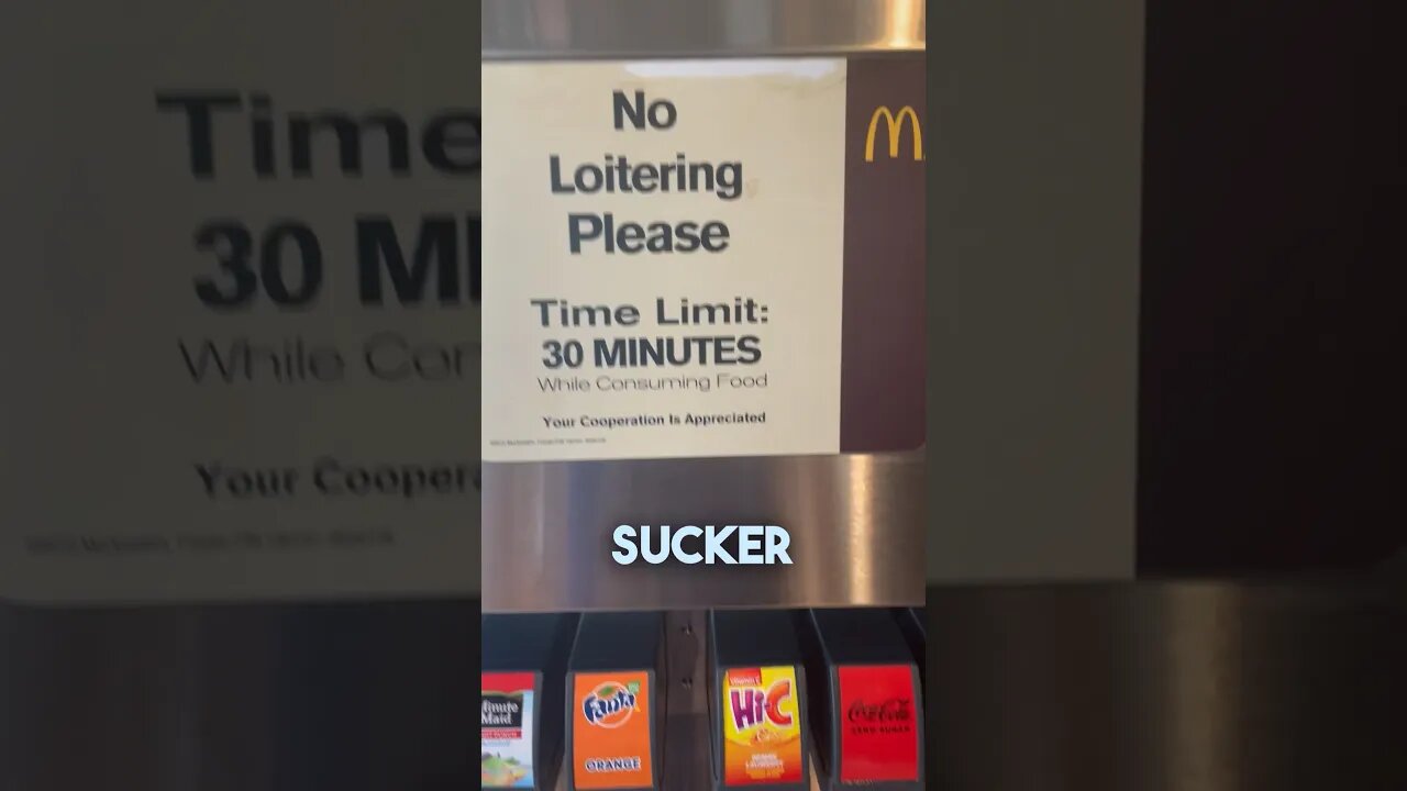 McDonalds: GET OUT and take your Kids😂👎🏻 #shorts #funny