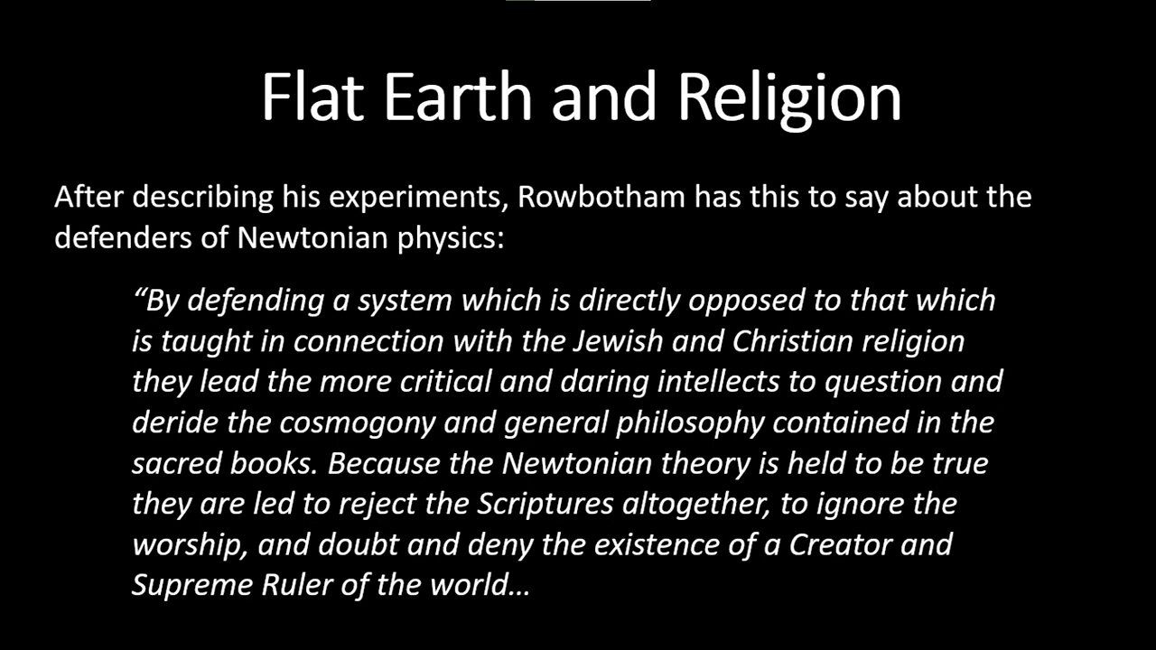 FLAT EARTH AND RELIGION - Todd Joseph