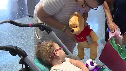 Las Vegas girl with rare genetic disorder returns from Utah