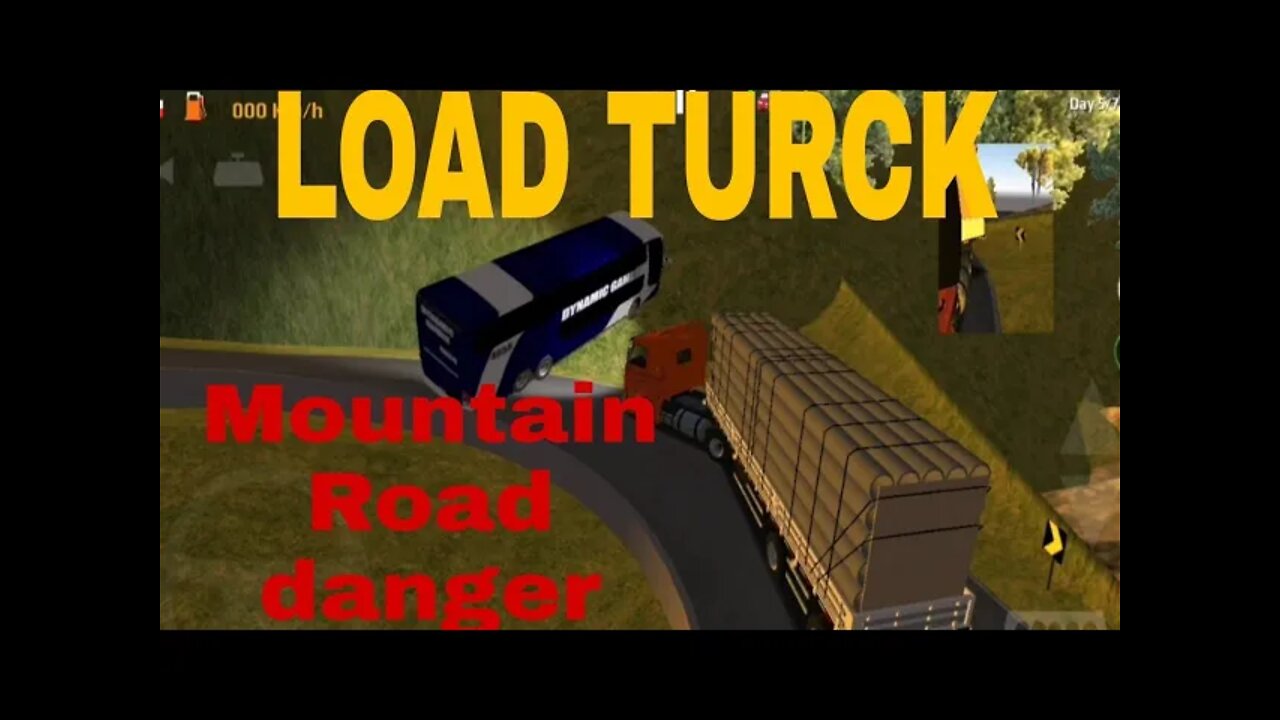 full LOAD TURCK DRIVE MOUNTAIN|TURCK DINGER DRIVER